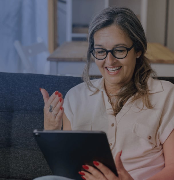 Psychologin bei der Arbeit